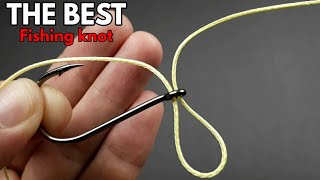 The Easiest and Strongest Fishing Knot Ever  Best for Hook With 500 Guarantee [upl. by Yllaw]