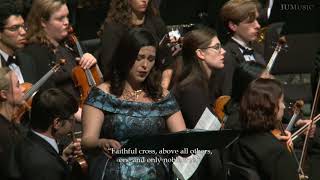 Crux fidelis—St Luke Passion Penderecki [upl. by Ardnael661]