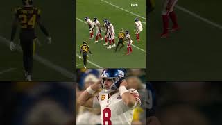 This Giants 2point conversion did NOT go as planned shorts [upl. by Elleunamme]