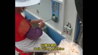 Richpeace Automatic Fiber Filling Machine for doll toy [upl. by Faubion]