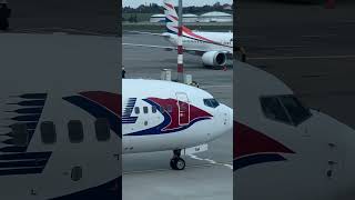 Boeing 737900ER at Prague Airport [upl. by Airaet]