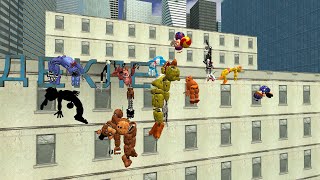 Throwing FNaF 2 off a building [upl. by Gonzalo855]