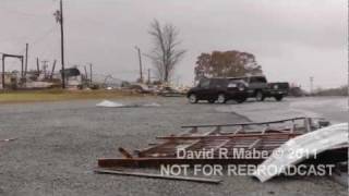 111611 Davidson County NC Tornado Damage Gordontown  DAY FOOTAGE [upl. by Yerbua310]