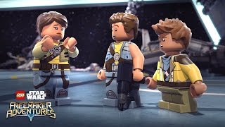 Rowans Secret Adventure  LEGO Star Wars The Freemaker Adventures  Disney XD [upl. by Herby]