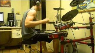 DRUM COVER Ramones  Rockaway Beach  Rk120Td3EzDrummer [upl. by Epotimet]