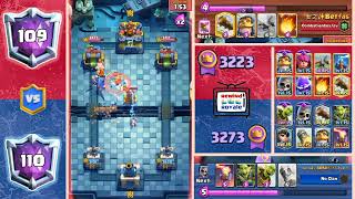 LOG BAIT VS XBOW CYCLE clashroyale [upl. by Yentroc933]