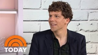 Jesse Eisenberg My Stories Come From ‘Personal Anxieties’  TODAY [upl. by Eiduj832]