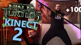 Teenage Mutant Ninja Turtles Kinect Game 2 of 2 [upl. by Oinotna396]