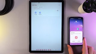 How to Use Nearby Share on Samsung Tab A9 [upl. by Lehplar]