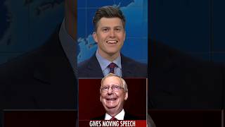 quotMitch McConnell to step down from Republican Senate leadershipquot 😱🤣 COLIN JOST shorts [upl. by Chaffee779]