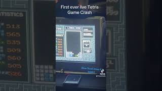 Blue Scuti does it again Gets the first ever Tetris game crash at a live event tetris ctwc [upl. by Phare]