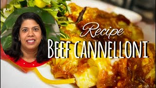 Beef Cannelloni Recipe  How to make winter recipe cannelloni  Recipe made simple and taste [upl. by Akierdna736]