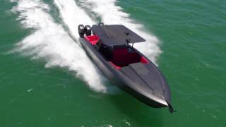 Midnight Express 39S Cuddy Powered By Quad 350 Mercury Marine [upl. by Reinaldo]