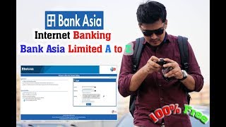 Internet Banking  Bank Asia Limited A to Z [upl. by Firehs329]