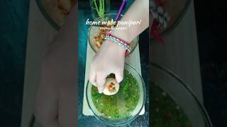 Panipuri recipe is herehome food shorts [upl. by Ihsoyim]