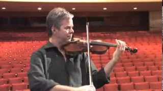 Frank Almond plays the Lipinski Stradivarius [upl. by Anayhd]