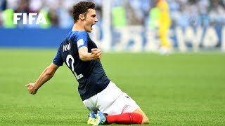 Benjamin Pavard goal vs Argentina  ALL THE ANGLES  2018 FIFA World Cup [upl. by Queena59]