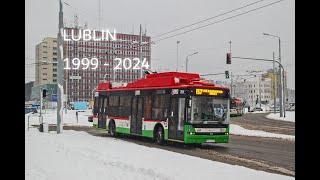 Lubelskie trolejbusy od 1999 do 2024 25 lat [upl. by Nollek]