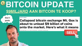 BITCOIN UPDATE  Mt Gox verkoopgolf Bitcoin aanstaande  Incl Solana SOL update afl 296 [upl. by Attikram]