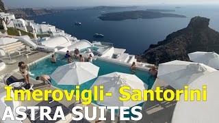 Astra Suites in Imerovigli  One of Santorinis Finest Luxury Hotels [upl. by Hamlet]