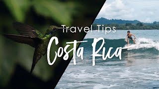 Travelling Costa Rica Tips and Must Dos for a short 2 week Trip [upl. by Drofniw]