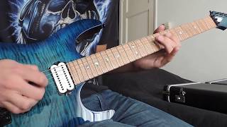 Aces High Iron Maiden Solos Cover By César Ambrosini [upl. by Caylor]