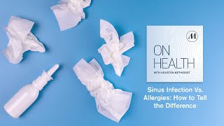 Sinus Infection vs Allergies How to Tell the Difference [upl. by Rimahs261]