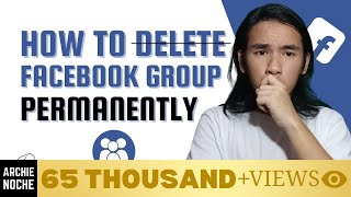 How To Delete Groups Permanently On Facebook 2024  FAST AND EASY [upl. by Adiaj14]