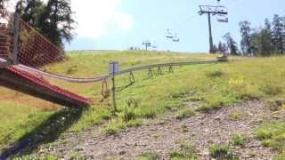 Luge dété à la Colmiane  1600 mètres de sensation [upl. by Voccola]