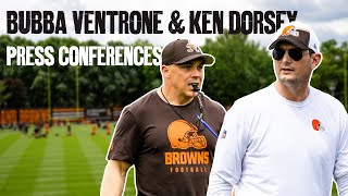 Ken Dorsey and Bubba Ventrone  Press Conferences [upl. by Ozzy59]