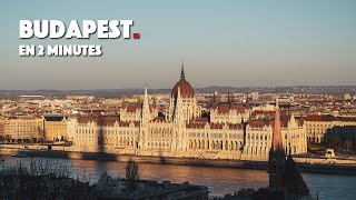 Budapest en deux minutes  Brool Video [upl. by Nalepka163]