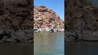 Crowley Lake Cliff jump [upl. by Baal519]