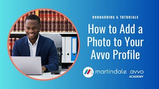 How to Add a Photo to Your Avvo Profile [upl. by Esteban]