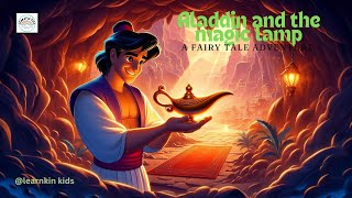 Aladdin and the Magic Lamp A Fairy Tale Adventure LearnKinKids [upl. by Oilime]