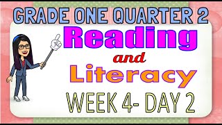 MATATAG READING AND LITERACY GRADE 1 WEEK 4 DAY 2 QUARTER 2 [upl. by Clayborn]