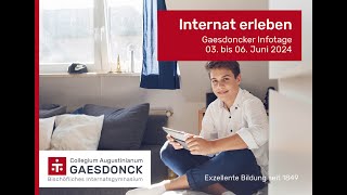 Das Gaesdoncker Internatsleben erleben [upl. by Esinehc]