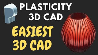 Plasticity Tutorial for Beginners  The EASIEST 3D CAD [upl. by Akinahc]