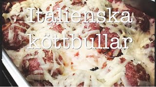 Rökta italienska köttbullar i tomatsås med parmesan [upl. by Kreg]