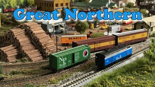 Great Northern Model Railroad N Scale [upl. by Rednal570]