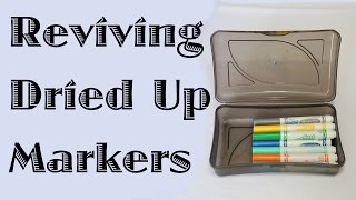 Reviving Dried Up Markers [upl. by Azial]