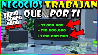 Los 3 NEGOCIOS QUE TRABAJAN POR TI en GTA 5 Online  Como GANAR MUCHO DINERO en GTA Online 2024 [upl. by Elokyn]