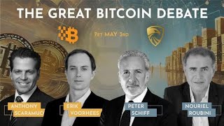 🔴 LIVE Bitcoin vs Gold Debate Scaramucci amp Voorhees vs Roubini amp Schiff [upl. by Siddra383]