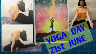 Poster on Yoga Day2020 [upl. by Ihcekn180]