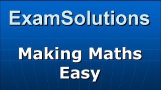 Combining Matrix Transformations  ExamSolutions Maths Tutorials [upl. by Belldas968]