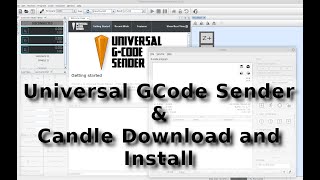 Universal Gcode Sender And Candle CNC Software [upl. by Esmond]