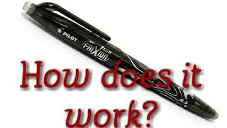 FriXion Pen How does it work [upl. by Ayvid458]