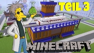 Minecraft Springfield Die Monorail  Teil 3 [upl. by Nylteak]