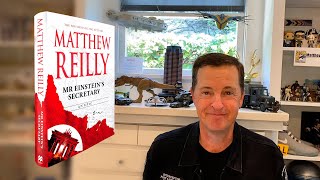 Matthew Reilly reads Mr Einsteins Secretary  Dymocks Exclusive [upl. by Juakn370]