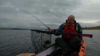 fishing Derwent reservoir pike kayak comp [upl. by Colston604]