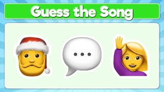 Guess the Christmas Songs by the Emojis 🎄 🎅 with MUSIC 🎶 [upl. by Annatsirhc]